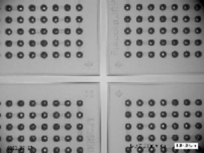 TEG晶圓熱處理后的殘?jiān)u(píng)估。220°C1小時(shí)